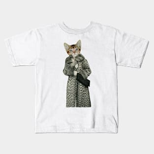 Kitten Dressed as Cat Kids T-Shirt